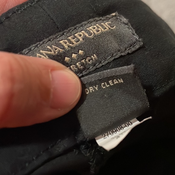 Banana Republic black trousers size 2 - Picture 3 of 4
